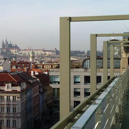 Wenceslas Square Terraces Apartment Prag