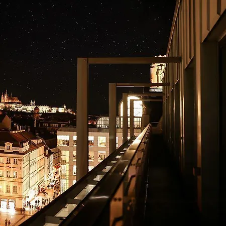 Wenceslas Square Terraces Appartamento Praga