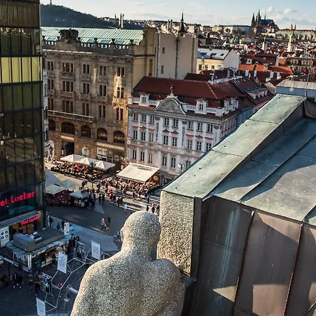 Wenceslas Square Terraces Appartamento Praga